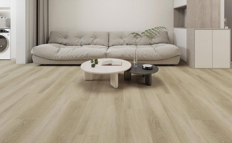 Vinilna talna obloga na klik svetel hrast Eneso